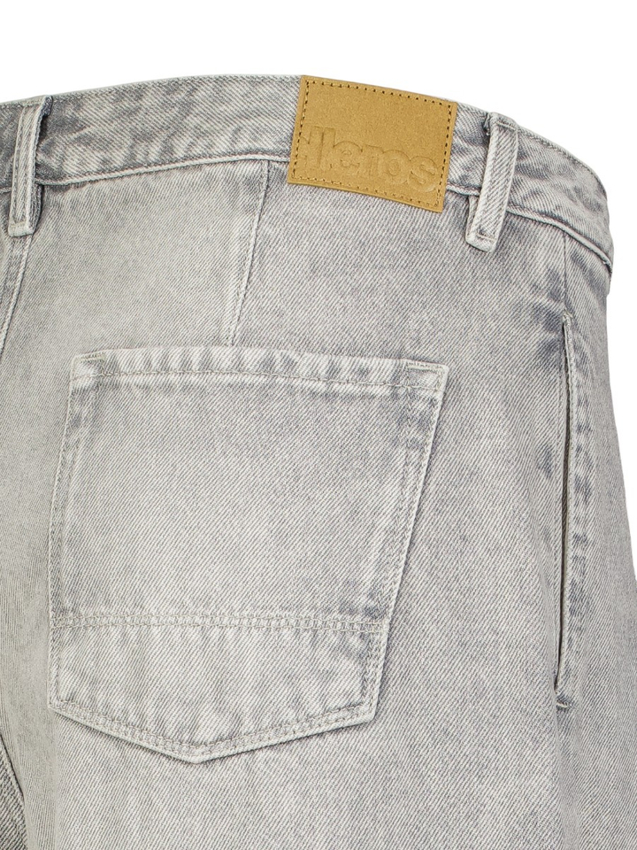 Grijze relaxed & loose jeans met bandplooi Pethuel Bellerose Girls