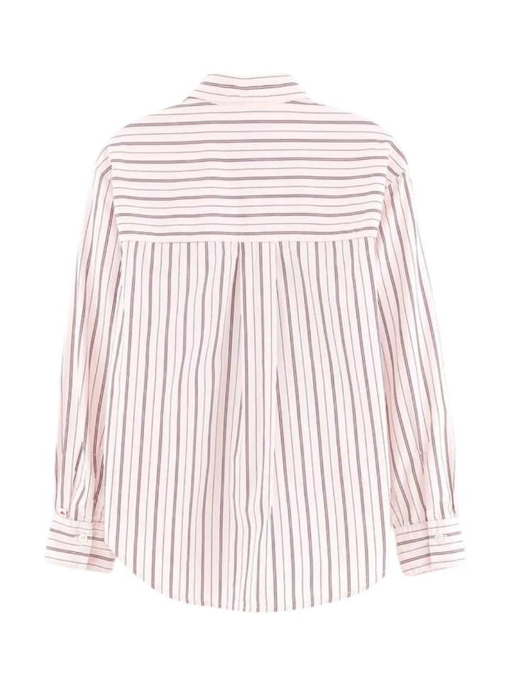 Lichtroze gestreepte blouse Ironi Bellerose