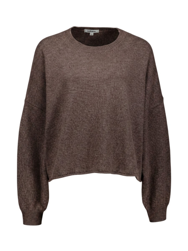 Bruine pull met ronde hals Gimah Bellerose 