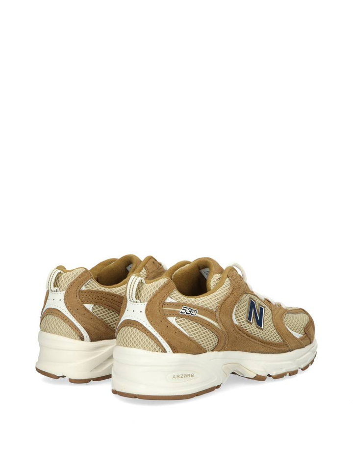 Beige lage sneaker New Balance