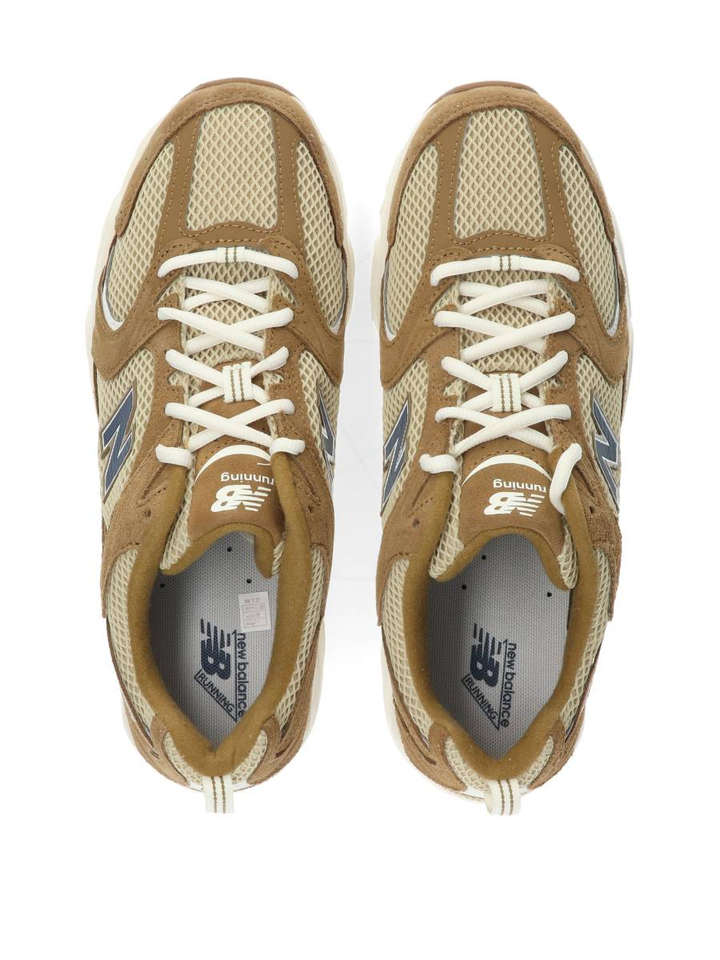 Beige lage sneaker New Balance