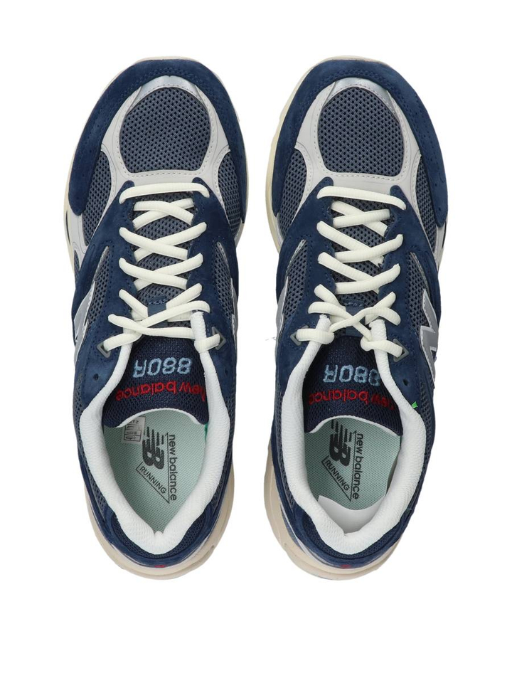 Indigo blauwe lage sneakers New Balance