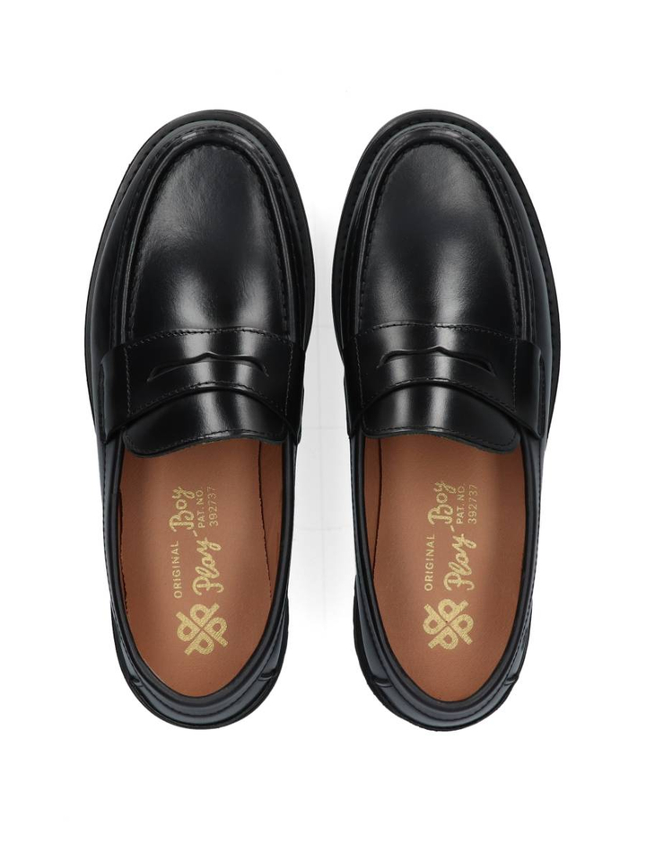 Zwarte mocassins Kansas Play-Boy