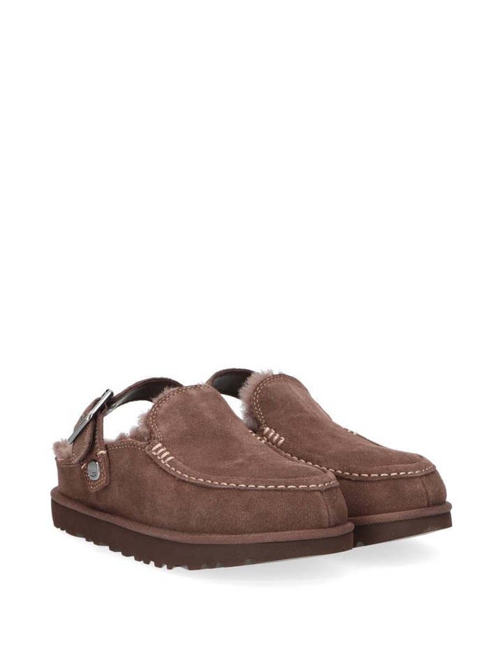 Donkerbruine GOLDENSTAR EVELINA CLOG instappers UGG