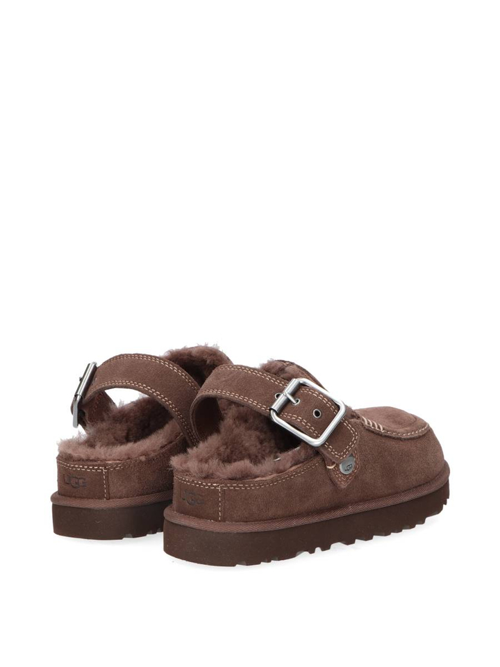 Donkerbruine GOLDENSTAR EVELINA CLOG instappers UGG