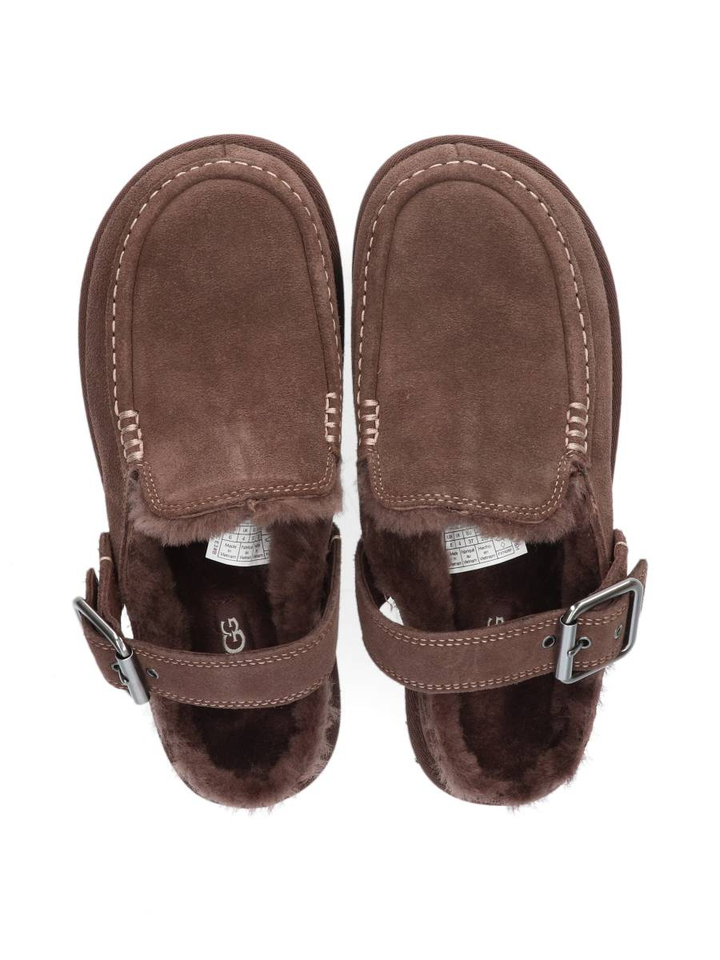 Donkerbruine GOLDENSTAR EVELINA CLOG instappers UGG