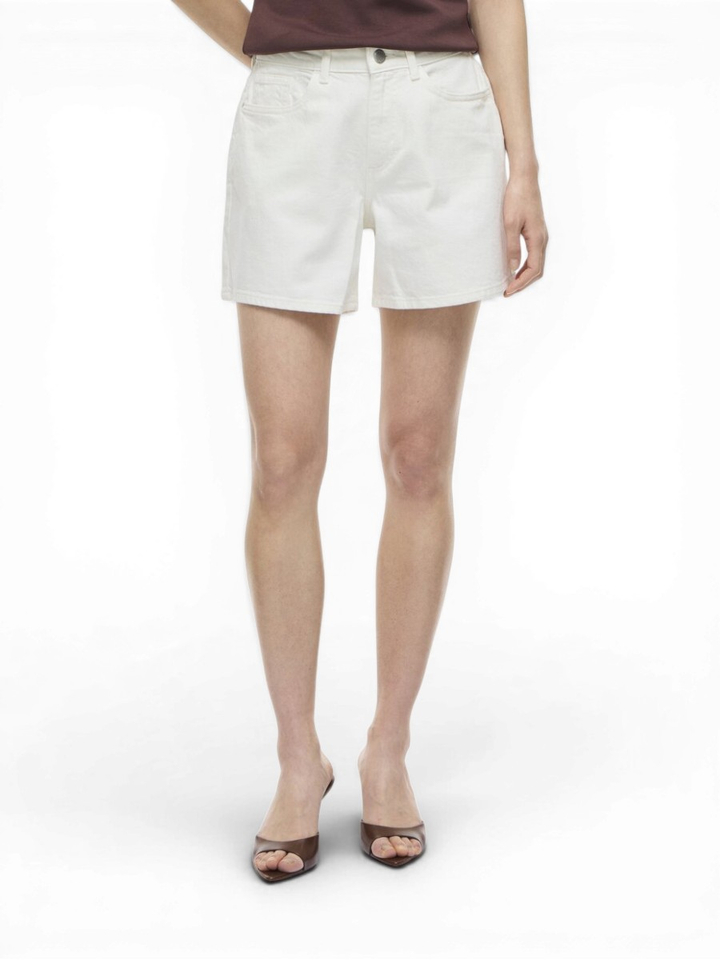 Witte korte jeans short Vila 