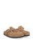 Dark tea instappers Boston shearling suede Birkenstock 