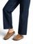 Dark tea instappers Boston shearling suede Birkenstock 