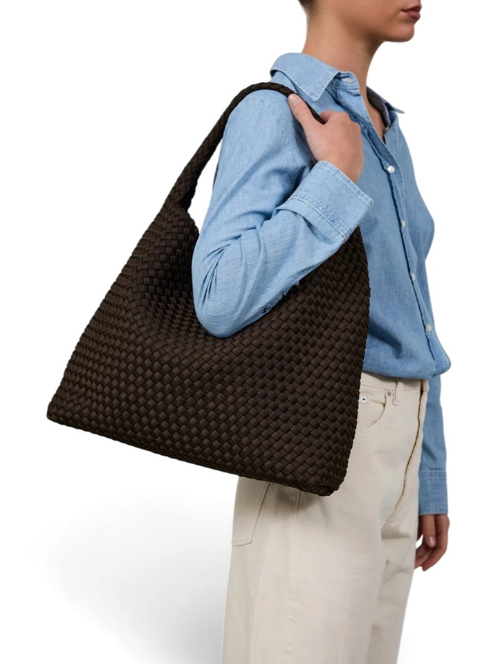 Bruine Espresso Yourself LARGE BUCKET shopper Marrea