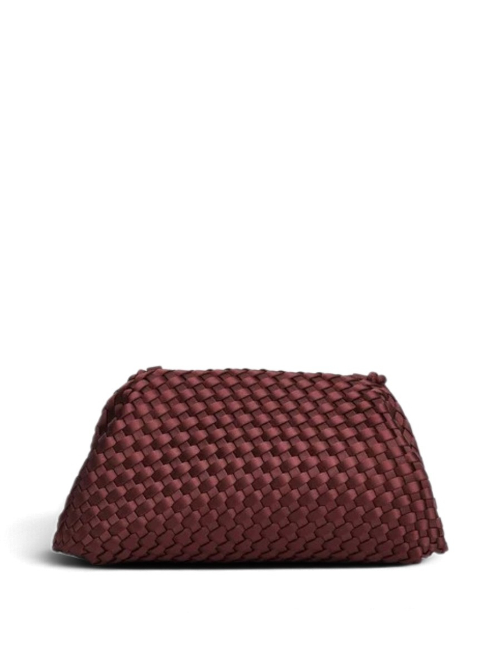 Bordeaux schoudertas Inkberry Satin POUCH Marrea