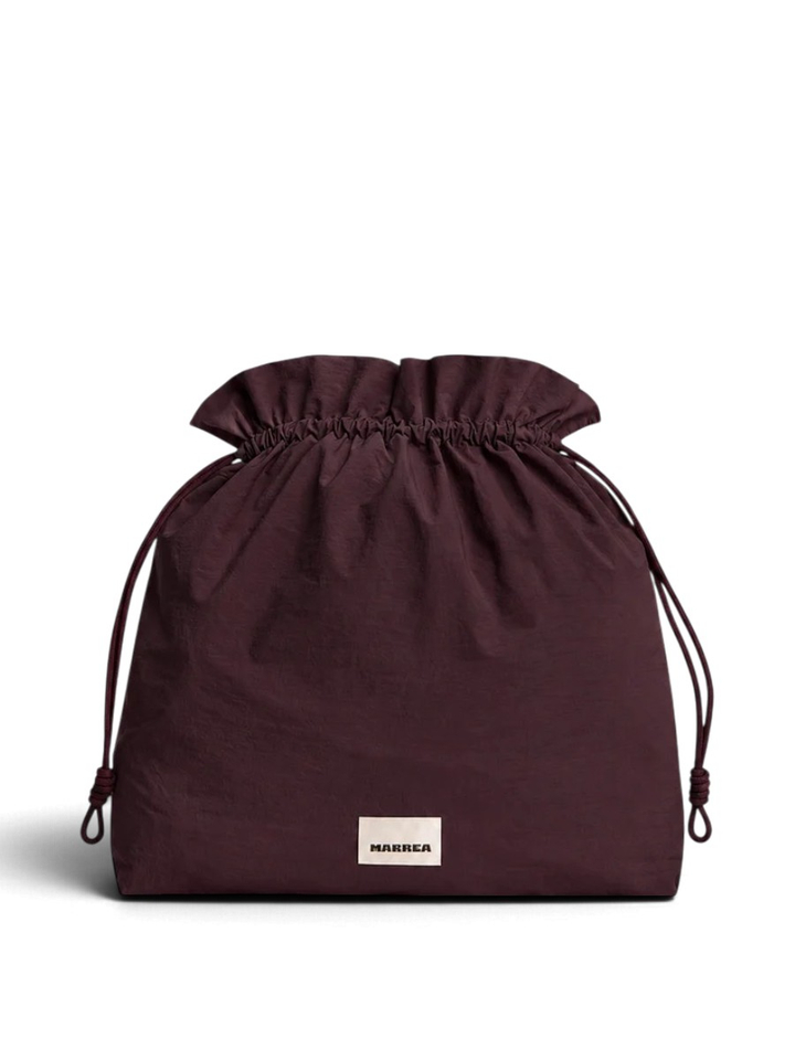 Aubergine handtas MEDIUM Marrea