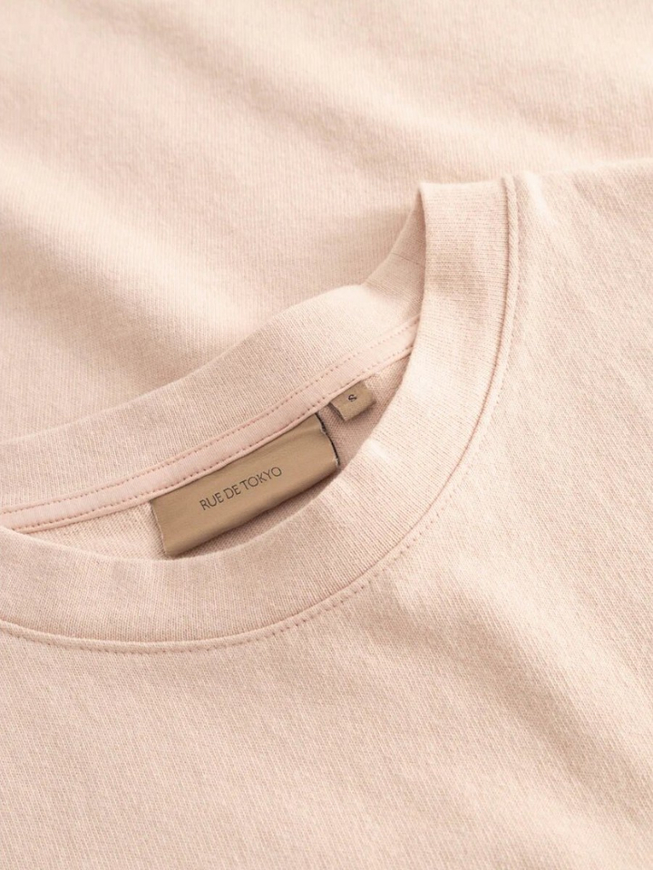 Beige rose t-shirt Taina Rue De Tokyo