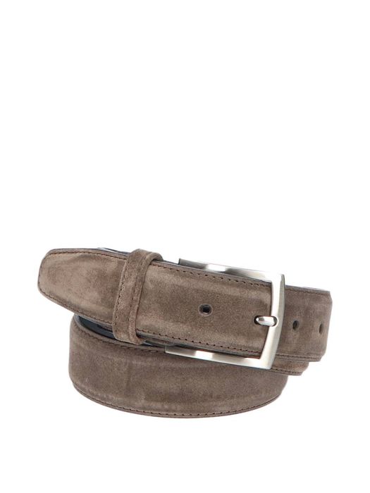 Taupe kleurige riem Floris Van Bommel