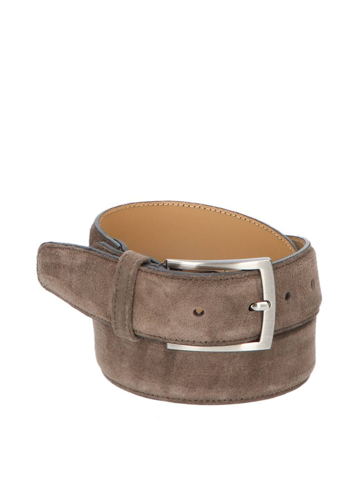 Taupe kleurige riem Floris Van Bommel 