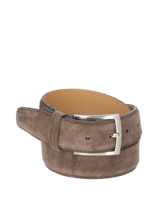 Taupe kleurige riem Floris Van Bommel