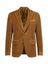 Camel kleurige blazer in velvet Sand 
