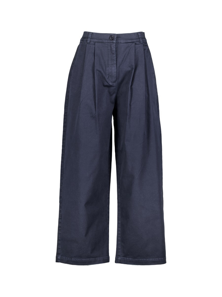 Donkerblauwe lange broek Prudie Rue De Tokyo 