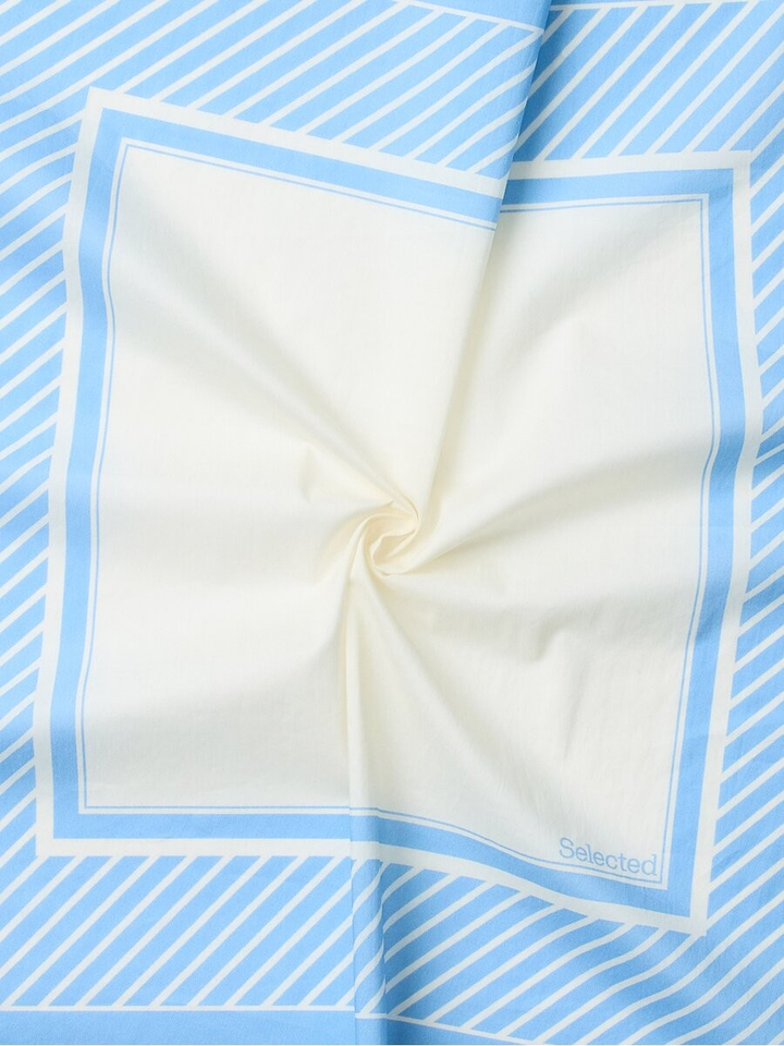 Kasjmier blauwe sjaal Selected 
