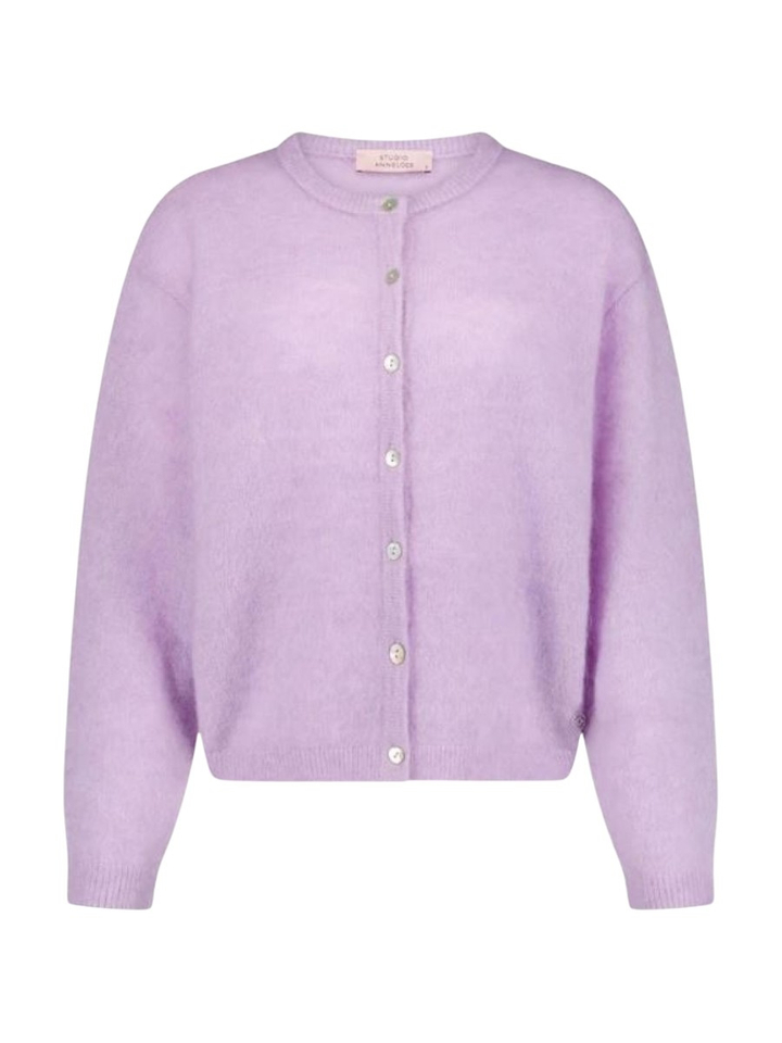 Lila Gilet van Studio Anneloes