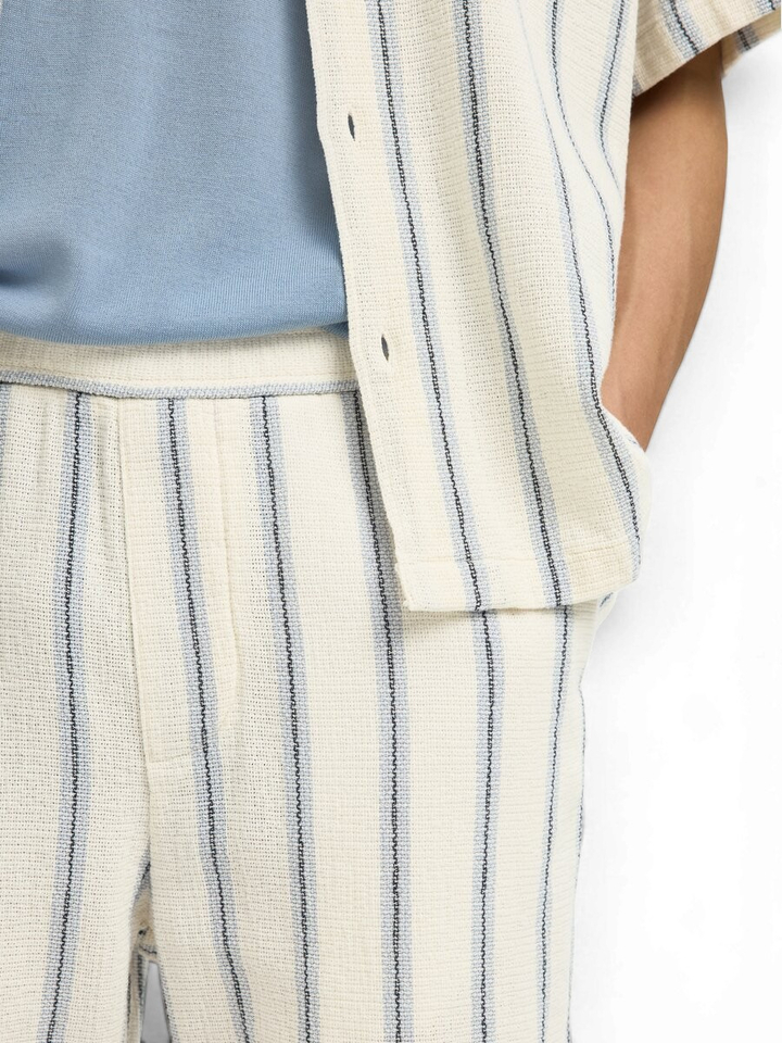 Egret skyway gestreepte short Selected 