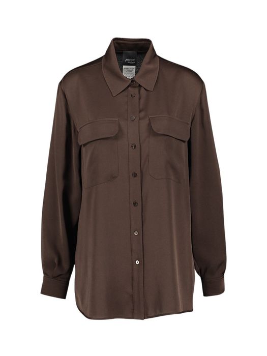 Bordeaux geklede blouse Gitane Persona