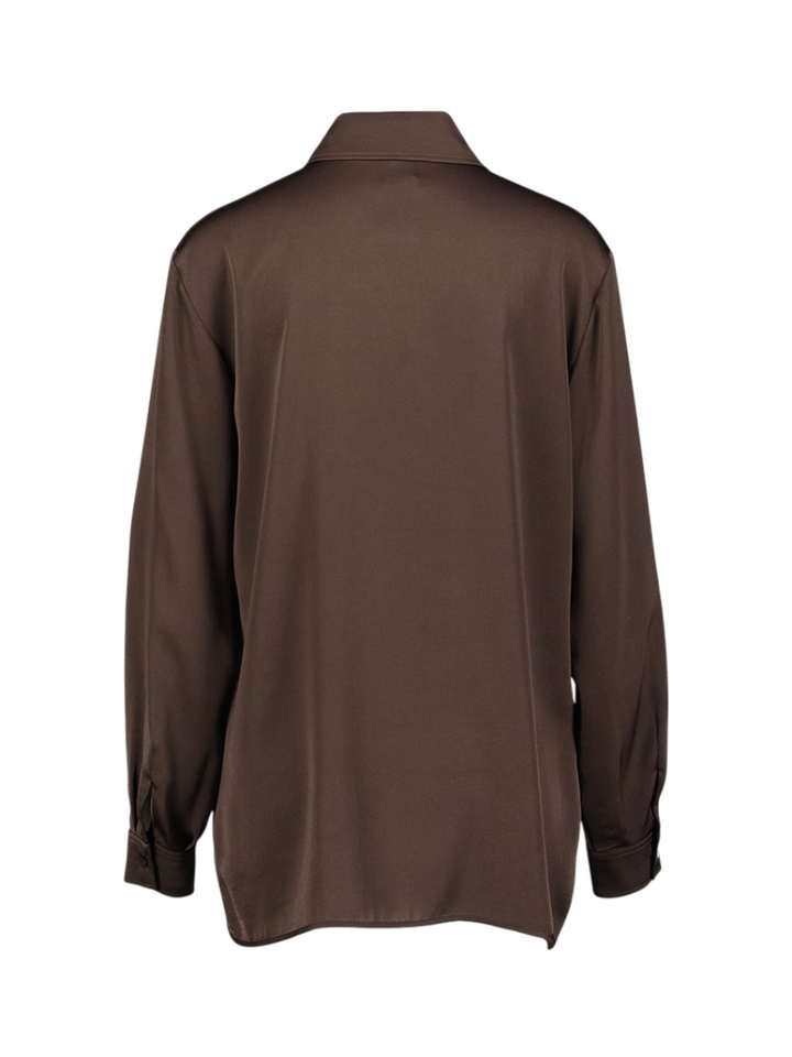 Bordeaux geklede blouse Gitane Persona 