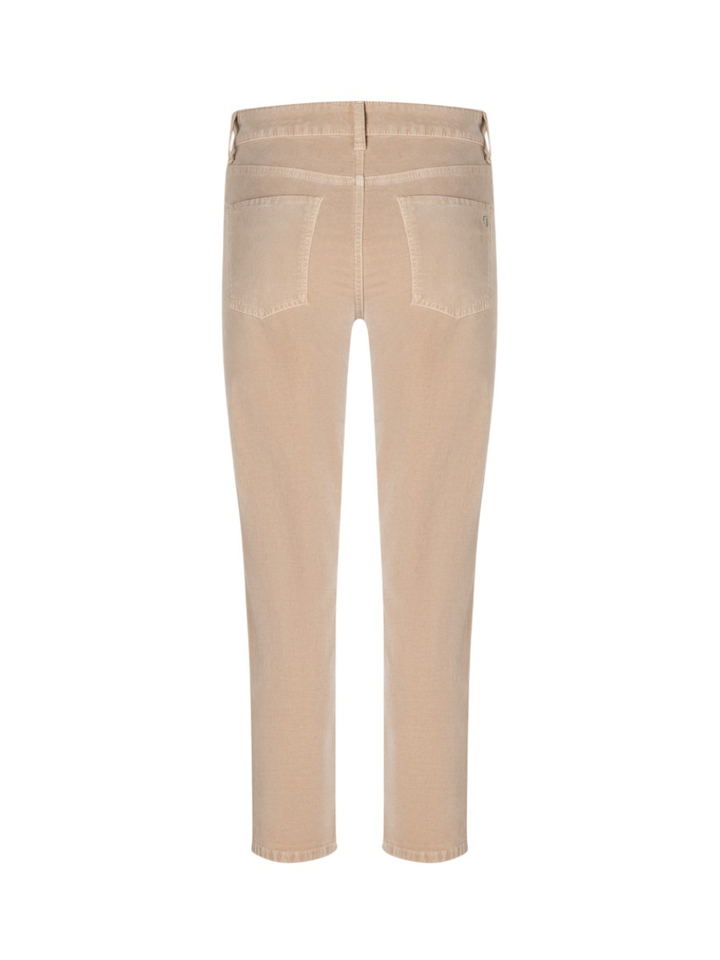 Beige skinny broek Piper cropped Cambio