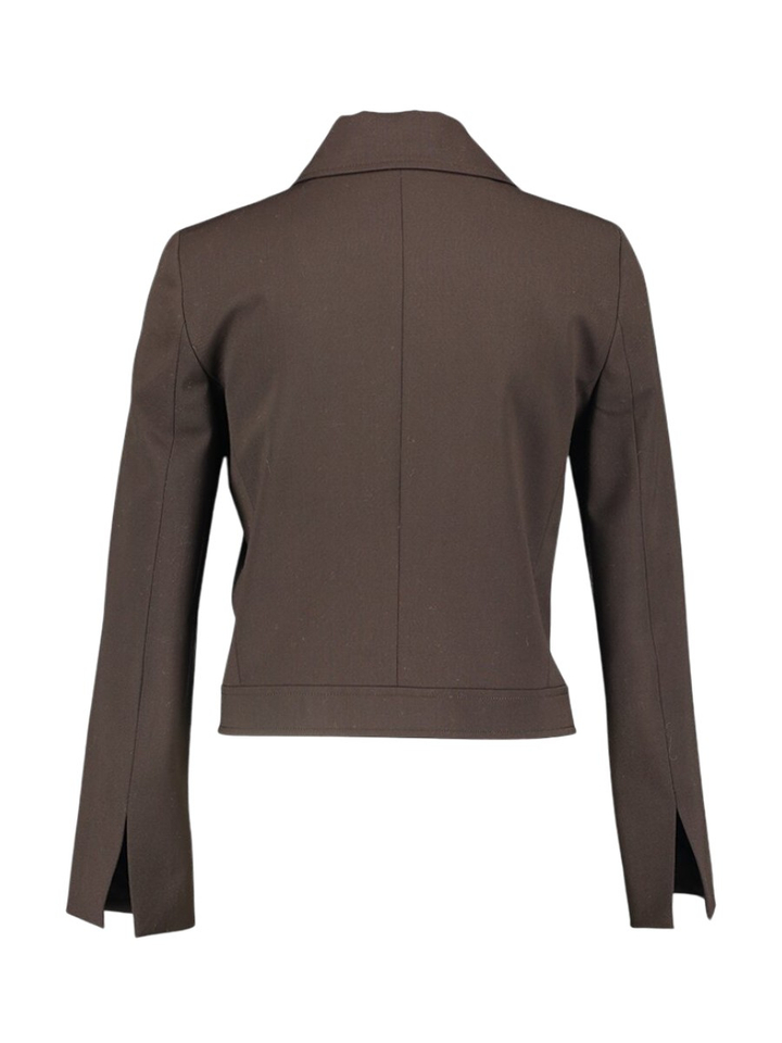 Bruine korte vest Seventy+