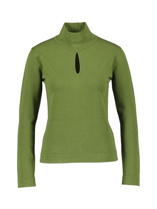 Groene trui met detail aan de borst Mind Heaven Natan