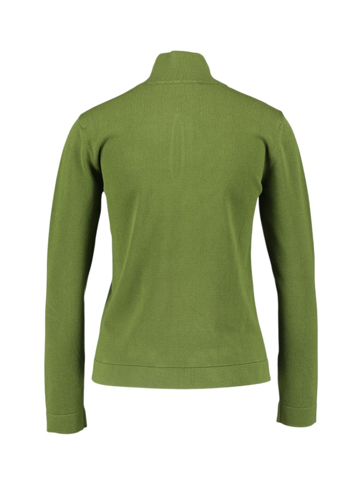 Groene trui met detail aan de borst Mind Heaven Natan