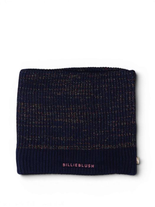 Donkerblauwe glinsterende colsjaal Billieblush