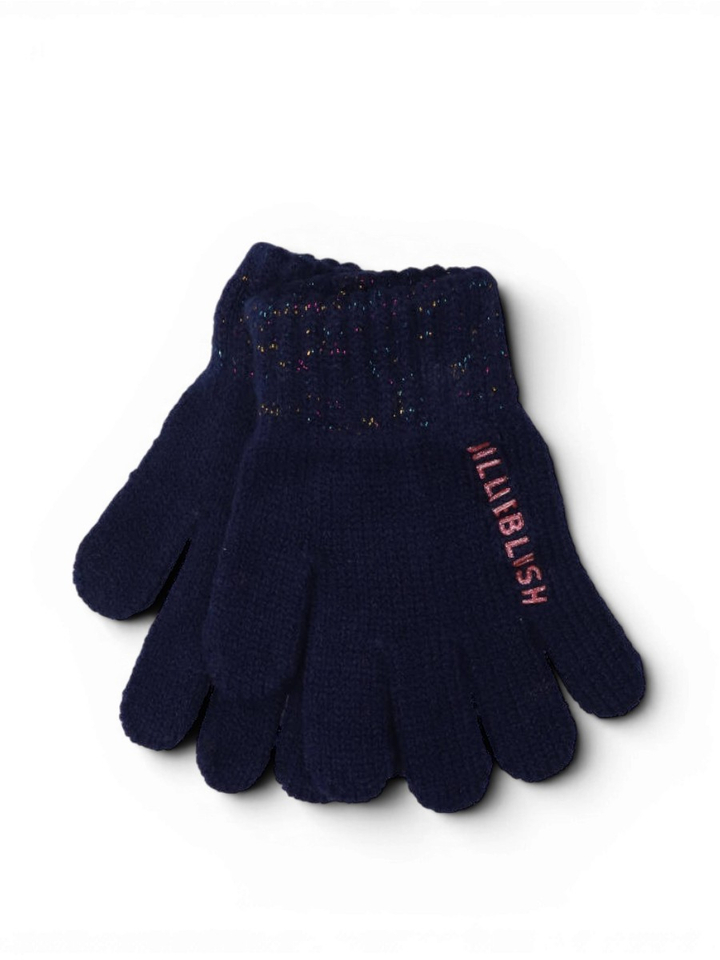 Blauwe hanschoenen Billieblush