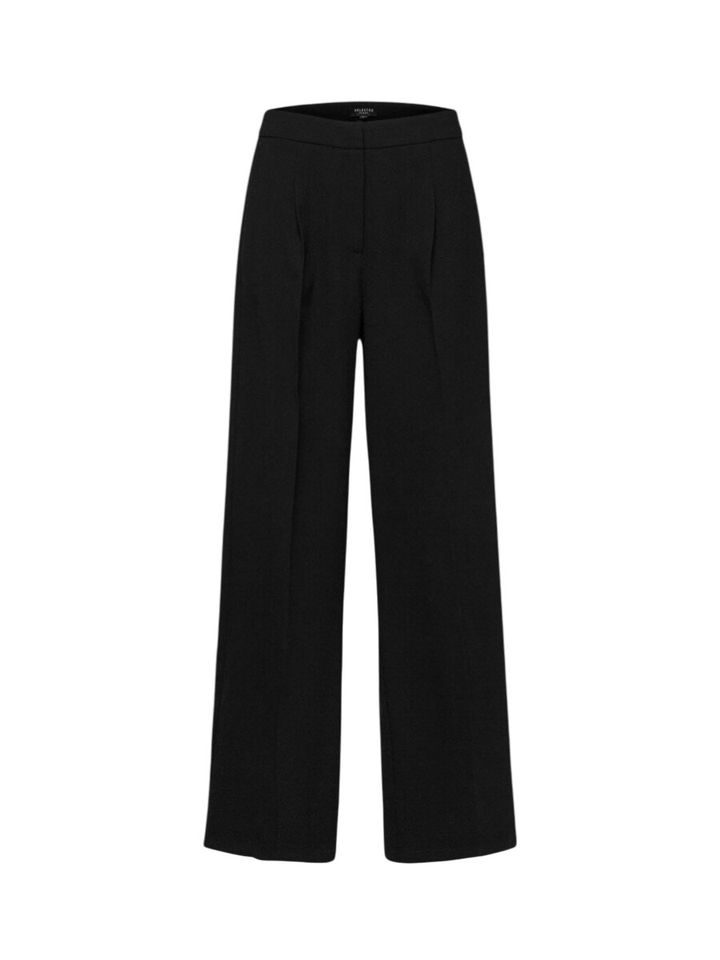 Zwarte wijde broek Tinni Selected
