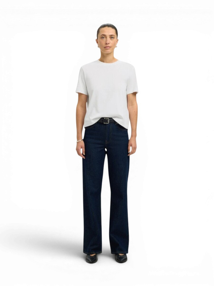 Bright White t-shirt Selected