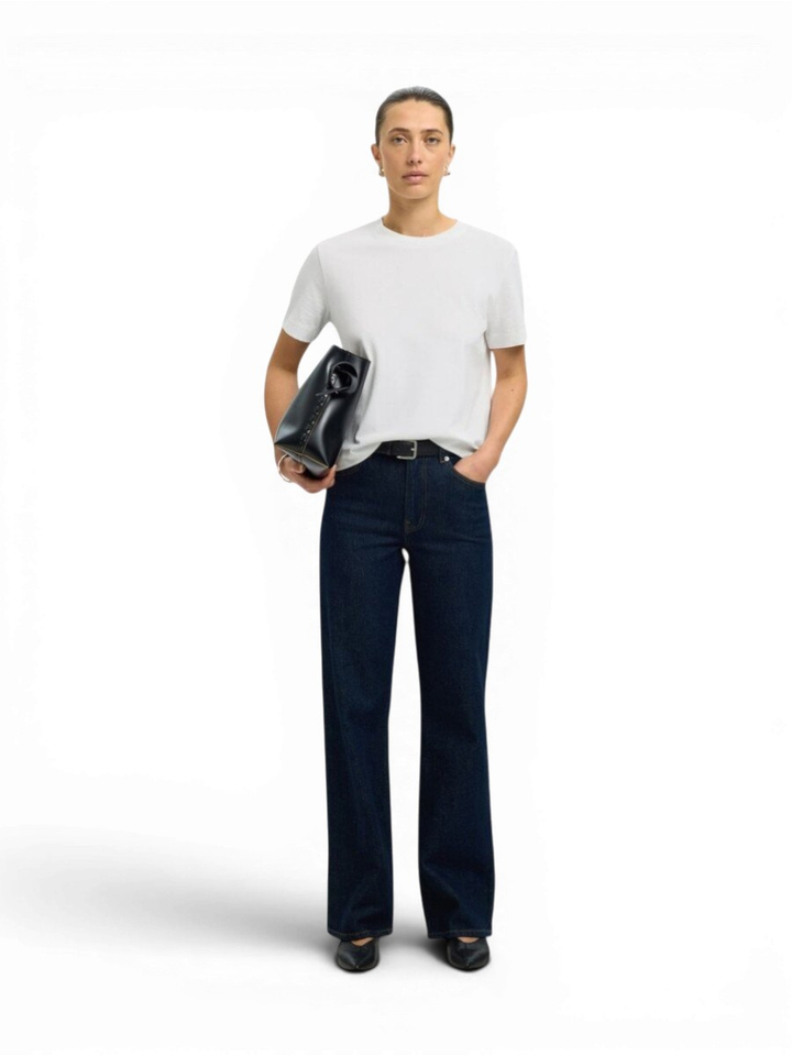 Bright White t-shirt Selected