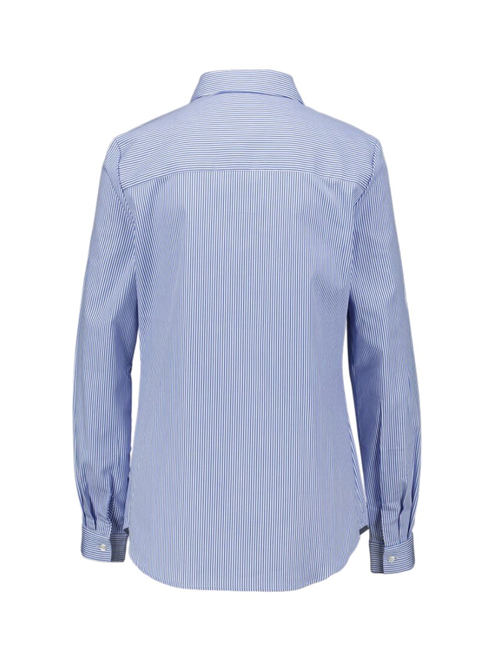 Blauw gestreepte bloes Slfromie Selected Femme