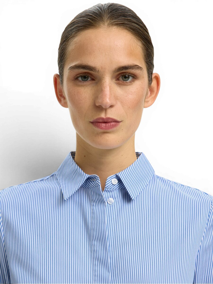 Blauw gestreepte bloes Slfromie Selected Femme