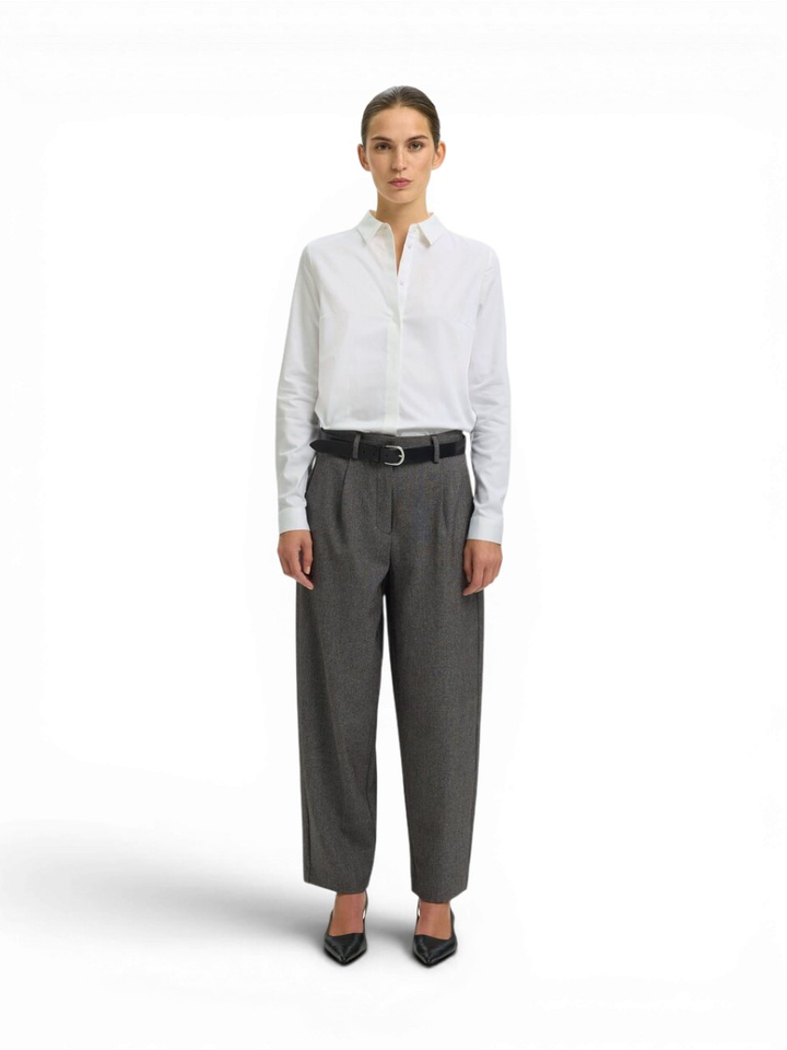 Witte bloes lange mouw Romie Selected Femme