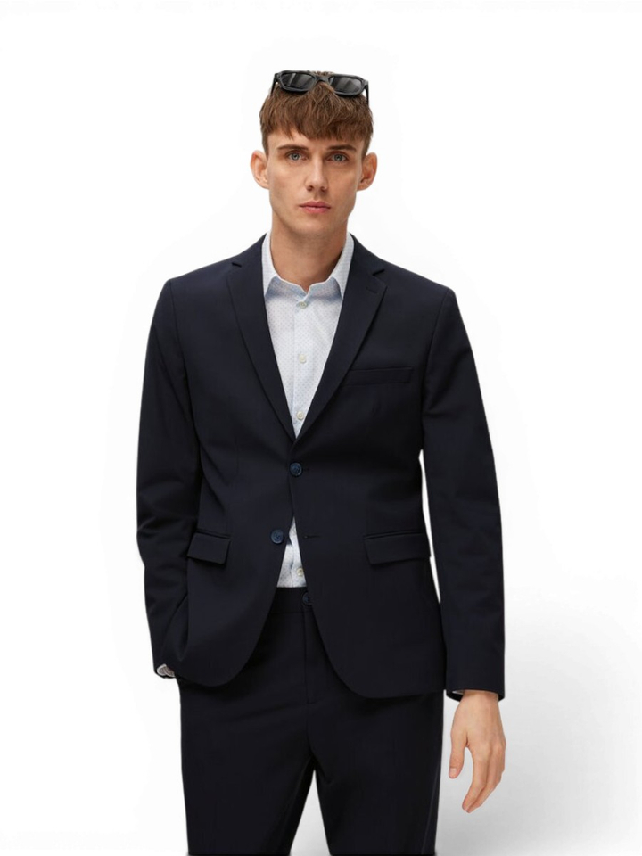 Blauwe blazer Selected Homme 