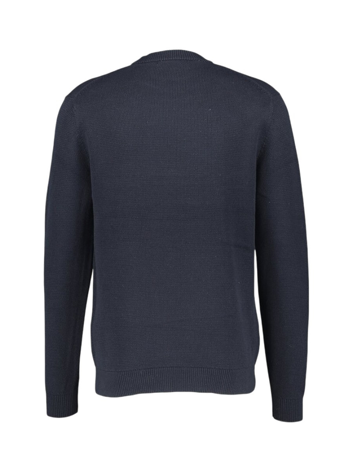 Blauwe sky captain pull met ronde hals Selected 