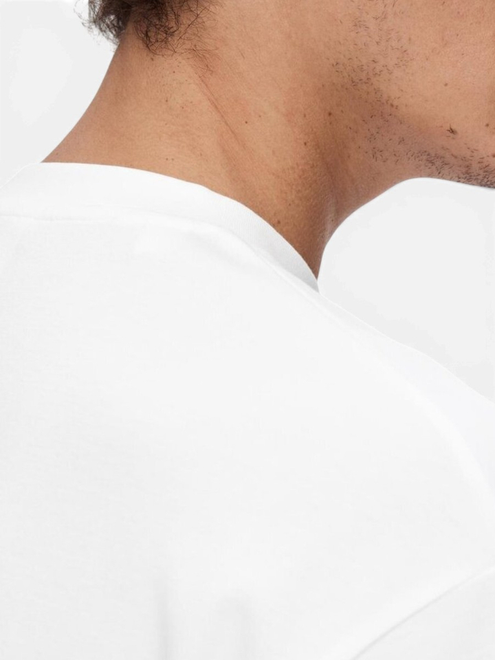Witte effen t-shirt Selected