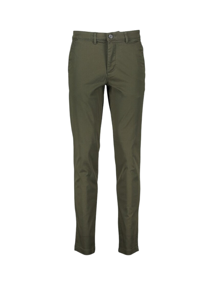 Slim fit mid rise chino Selected