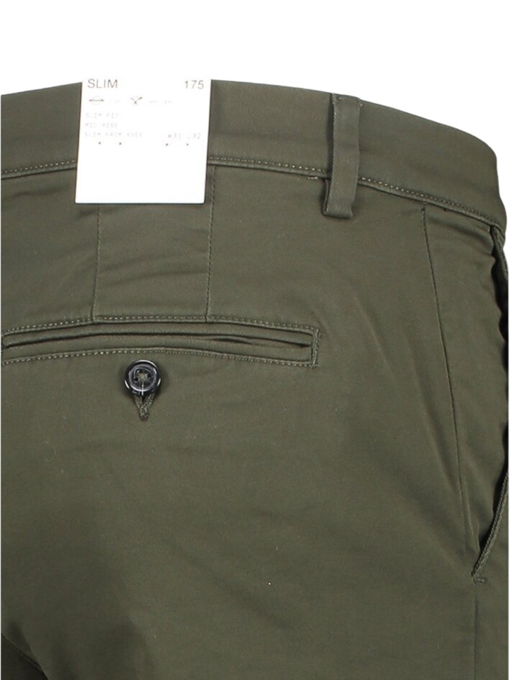 Slim fit mid rise chino Selected