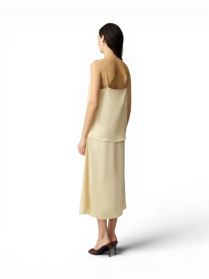 Ainse flower gele top Y.A.S