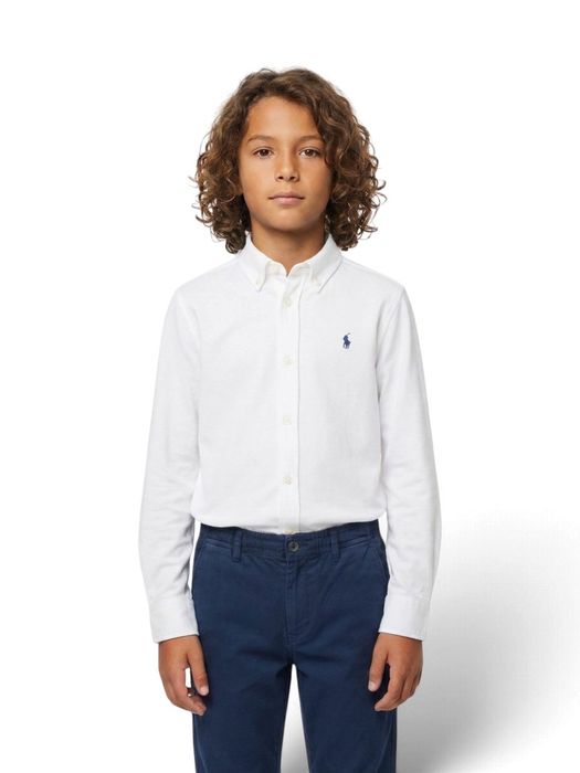 Wit polohemd Ralph Lauren