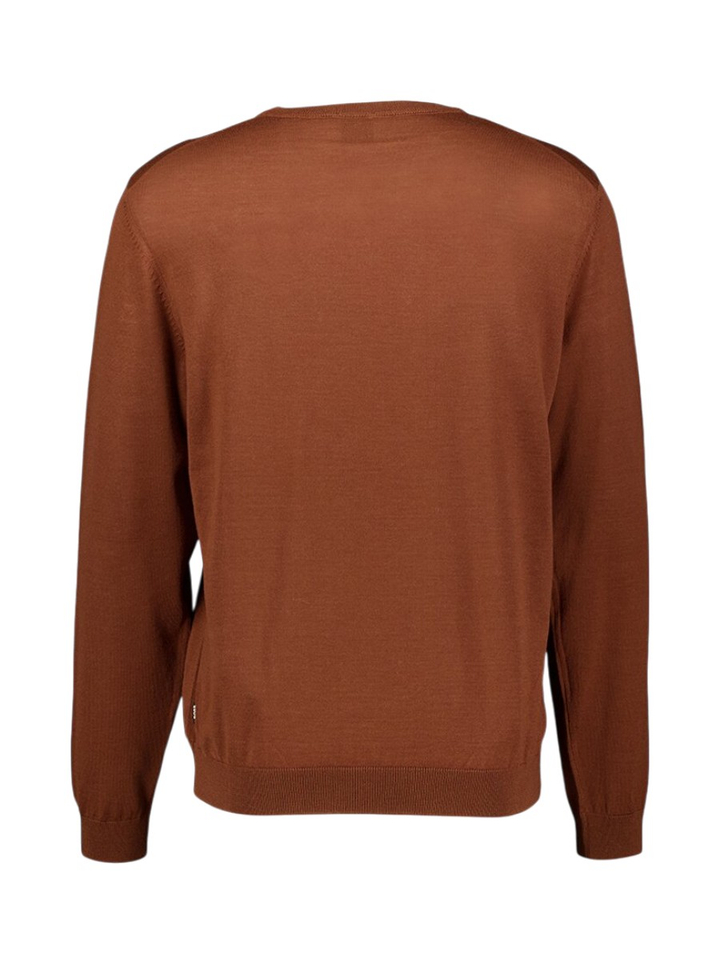 Bruine fijne pull Leno Hugo Boss 