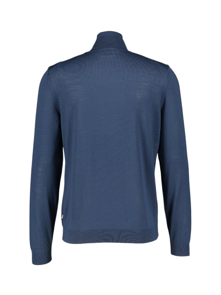 Blauwe trui met rolkraag Hugo Boss
