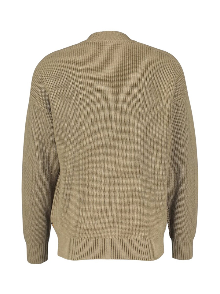 Bruinkleurige sweater met ronde hals Andern Hugo Boss