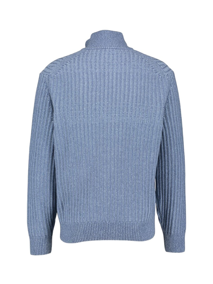 Blauwe trui met rits Kwinter Hugo Boss
